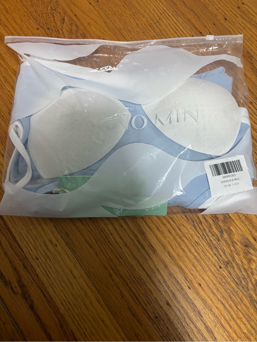 Amazon Light Blue Leggings and Bra